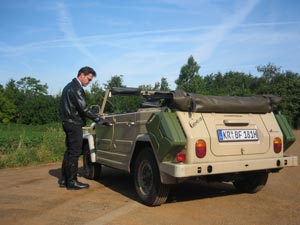 Frank Boese VW 181 - eine Fahrt ins Grüne